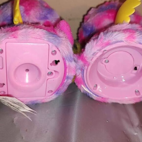 2 Hatchimal Giraven Hatching Egg Twin Interactive Dragon Pink Purple WORKS - Picture 5 of 7